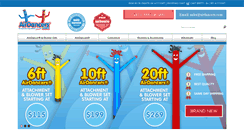 Desktop Screenshot of airdancers.com